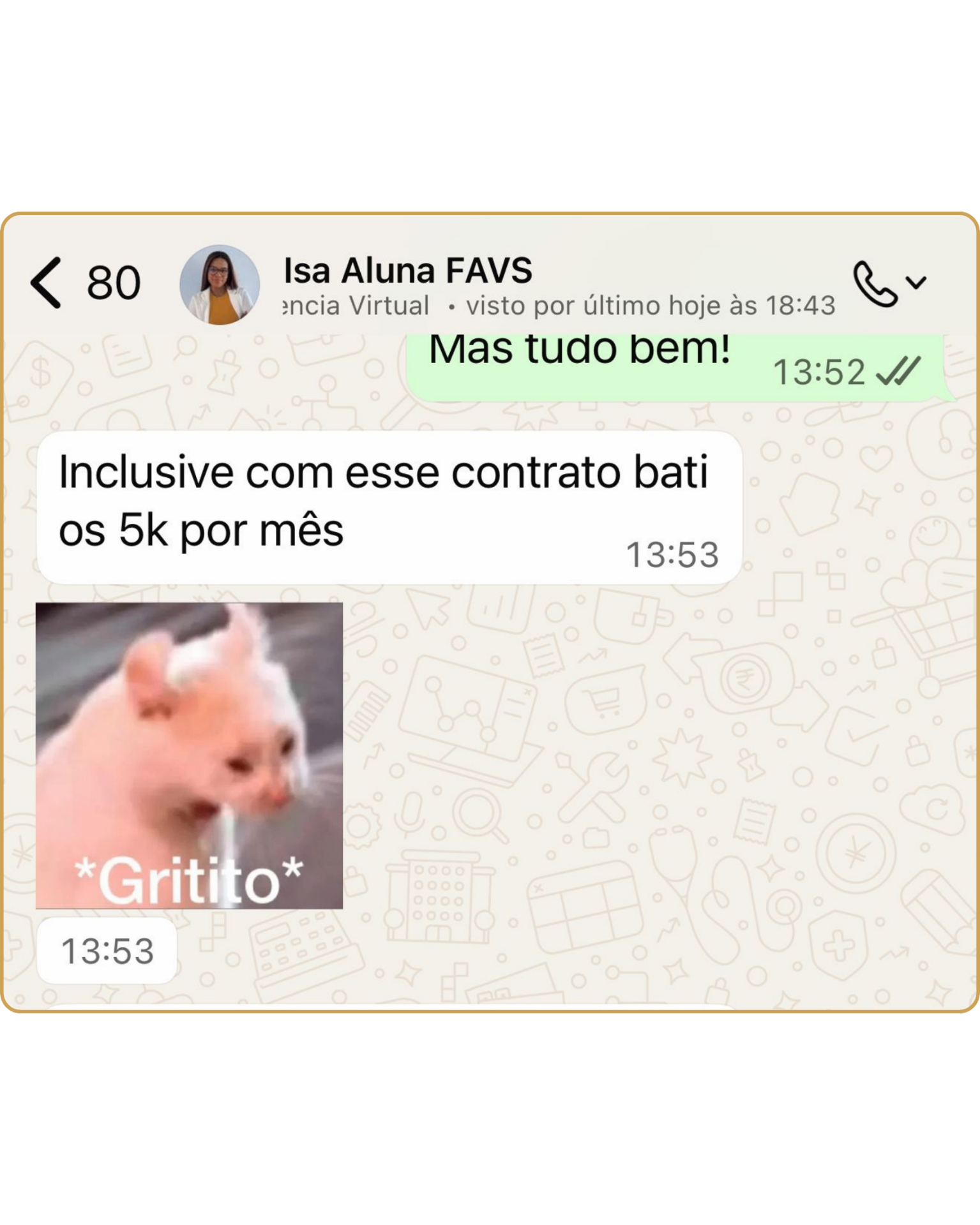 Depoimento WhatsApp 2